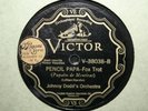 Victor V-38038 Johnny Dodd's Orchestra Pencil Papa Sweet Lorraine Jazz 78