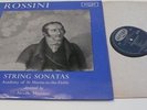 Marriner: Rossini String Sonatas - ARGO ZRG 506, oval logo, deep groove - MINT