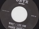 NORTHERN SOUL 45 RPM -  PRINCE CHARLES on ONYX RECORS