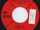 EDDIE BO Check Your Bucket RARE deep funk 45 HEAR original US issue NEW ORLEANS