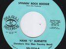 HANK C BURNETTE Spinnin' Rock Boogie RARE ORIG US 45 rockabilly monster SPINNING