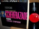 REINER,Harth,CSO 1960/SCHEHERAZADE/RCA LSC-2446 WHITE DOG PRESS Stereo LP/NM