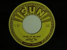 SMOKEY JOE Listen To Me Baby / Signifying Monkey SUN  hear soundclip  50's R&B