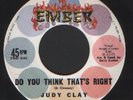 Judy Clay - Do you think thats right - 60s R&B Dancer Rare -  Listen