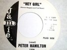 NORTHERN SOUL 45-PETER HAMILTON-HEY GIRL-M-