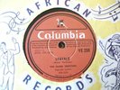The Globe Trotters-South African Sotho Vocal Jive 78rpm-Columbia Label