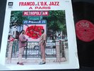 FRANCO ET L'O.K. JAZZ A PARIS ORIG FRENCH LP AFRO/CONGO EXC/COND