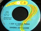 Sandra Kay Tucker 45 Peacock  Promo Copy I got a good thing R/B