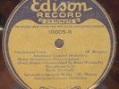 Edison 10005, 24 minute long play    E-       78s