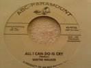 WAYNE WALKER (ABC PARAMOUNT) ALL I CAN DO IS CRY ROCKABILLY 45 VG+