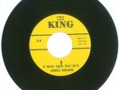 SUPER RARE 45 RPM, James Brown, King Records #2A/2B, VG+, DJ Open End I.D.'s