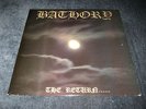Bathory The Return 1st Pressing on Black Mark 1985 Early Swedish Release