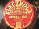 78rpm POLDI MILDNER piano MOZART Pastorale Variée + CHOPIN - ORIG. 10“ Electrola