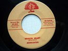 45 MOONLIGHTERS Broken Heart Orig.US JOSIE 843 Rockabilly Killer Single