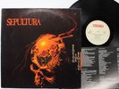SEPULTURA -Beneath the Remains LP 1989 ORIG. ROADUNNER sodom exhorder protector