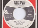 RARE SOUL 45 -THE CLEFTONES - WARE RECORDS PROMO