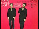 EVERLY BROTHERS - Especially for You / Original Swedish EP