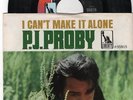 P.J. PROBY-I CAN'T MAKE IT ALONE-US LIBERTY-***ORIGINAL WITH PIC/SLEEVE***