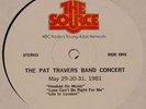 Pat Travers Band - Source Concert 1981 2 LP Live Radio Show