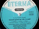 10inch ETERNA BOSSE/MARGRAF HANDEL Concerto Grosso op.6 03-04 STEREO ED1 NM