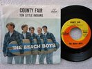 BEACH BOYS 45 TEN LITTLE INDIANS 1962 RARE 2nd single NO SKIPS Surfin' Safari lp