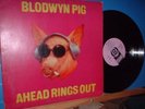 LP-Blodwyn Pig-Ahead Rings Out UK pink Island 60's blues rock psych