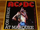 AC / DC  on stage at marquee  LP Live 1976  BLUE VINYL
