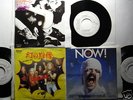 SCORPIONS Pictured Life, Now & Hurricane Japan 7” PROMO records white label RARE
