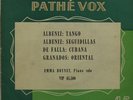 Emma Boynet - Albeniz - De Falla - Granados - Rare EP - Pathé - Vox VIP 45.500