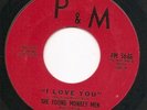 The Young Monkey Men - I Love You - P&M very rare 1967 NJ garage 45 EX Hear