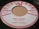HUELYN DUVALL Teen Queen CHALLENGE Original 45 Rockabilly Rocker