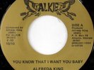 rare Modern Soul 45 ALFREDA KING on ALKIE Listen