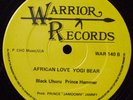 BLACK UHURU & PRINCE HAMMER African love- Yogi bear / Bad girl WARRIOR Jammy '79