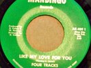 THE FOUR TRACKS *SUPER-RARE* NORTHERN SOUL Mandingo Label Original  *LISTEN*