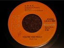 CRAC  C.R.A.C.  You're Too Much  RARE  NEW JERSEY  MINT