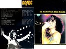 AC/DC Vinyl In Memoriam Bon Scott Live Rarität