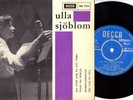 Léo Férré et Boris Vian - versions Suédoises - Rare 45T EP Suéde 1956