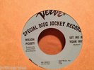 WILSON PICKETT MY HEART NORTHERN SOUL PROMO US VERVE DJ 45 WAREHOUSE FIND   M-