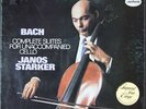 JANOS STARKER Cello Solo BACH Complete Suites Holland MERCURY SRI Stereo 3LP Box