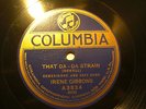 Irene Gibbons with Clarence Williams at Piano Columbia A3834
