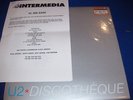 U2  PRESS RELEASE PLUS STICKERED P/S FIRST ISSUE DISCOTHEQUE TRIPLE LP