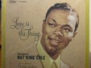 NAT KING COLE LOVE IS THE THING 180 GR. DCC LP VIRGIN VINYL ANALOG NEWUE PRESS