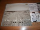 VINCENT GALLO When LP vinyl WARP hardback cover