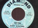 Ruby Winters Better I Want Action Diamond230 VG++ (45-8617)