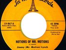 JIMMY LYNCH 45 NOTIONS FOR MR MOTIONS KILLER 60'S R&B FUNK BREAK 2SIDER LISTEN
