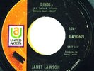 JANET LAWSON 45 DINDI BRAZIL SOUL JAZZ VERSION JOBIM LISTEN