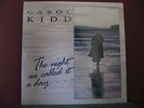 LINN RECORDS.AKH 007.CAROL KIDD.The Night We Called it...RARE AUDIOPHILE LP.1990