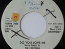 THE CONTOURS - DO YOU LOVE ME / MOVE, MR. MAN - PROMO - 45 RPM
