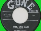 JOHNNY RIVERS Baby, Come Back 45rpm Gone 1958 rockabilly