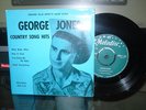 George Jones - Country Song Hits EP (Melodisc EX)